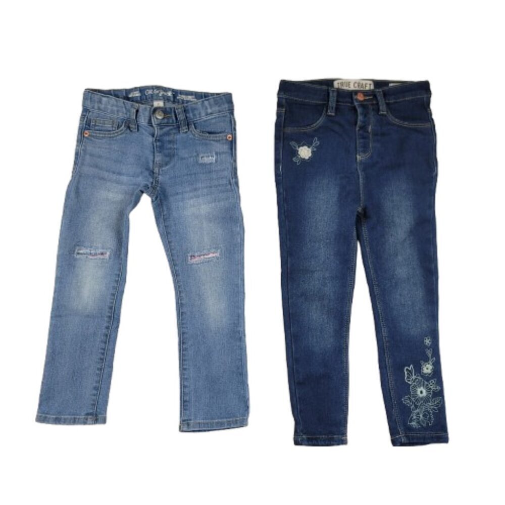 Cat & Jack and True Craft Skinny Denim Jeans